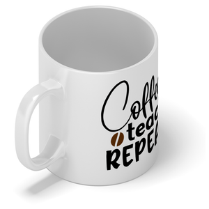 Coffee Teach Repeat 11oz Ceramic Coffee Mug