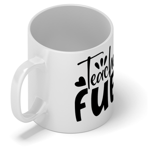Teacher Fuel 11oz Ceramic Coffee Mug