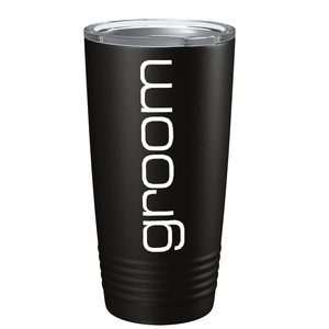 Groom on Stainless Steel Wedding Tumbler