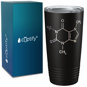 Coffee Molecule on Coffee 20oz Tumbler