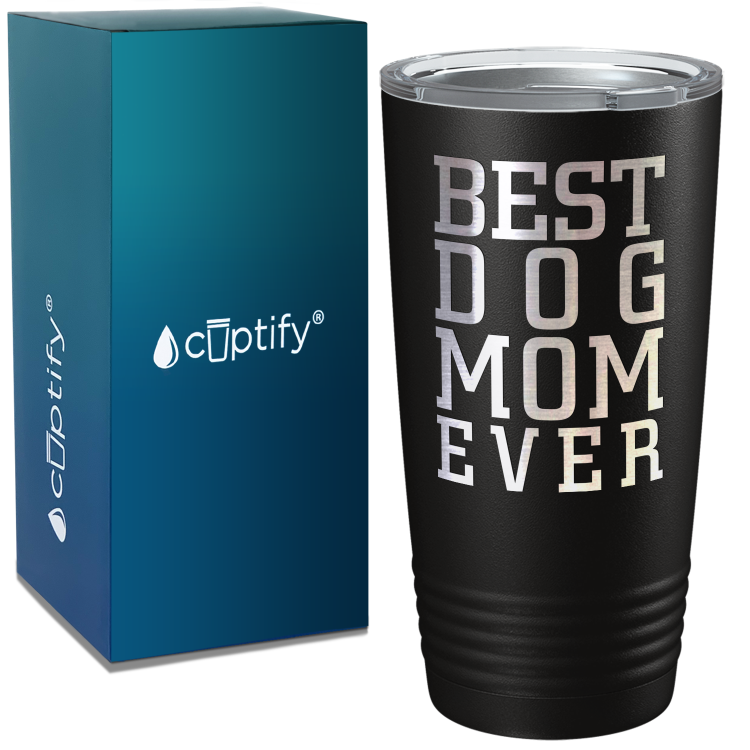 Best Dog mom Ever on Mom 20oz Tumbler