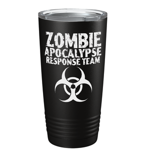 Zombie Apocalypse Response Team on Stainless Steel Zombies Tumbler