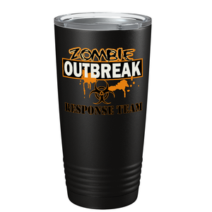 Zombie Outbreak Response Team on Stainless Steel Zombies Tumbler