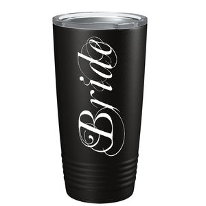 Fancy Team Bride on Stainless Steel Bridal Shower Tumbler