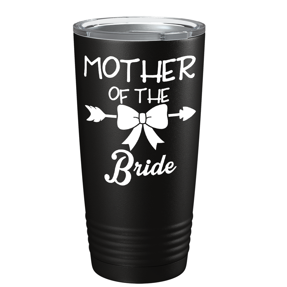 Mother of the Bride on Stainless Steel Bridal Shower Tumbler