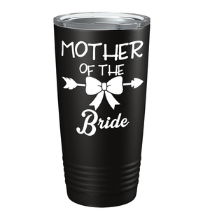 Mother of the Bride on Stainless Steel Bridal Shower Tumbler