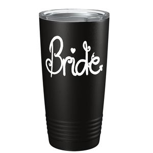 Bride Doodle on Stainless Steel Wedding Tumbler