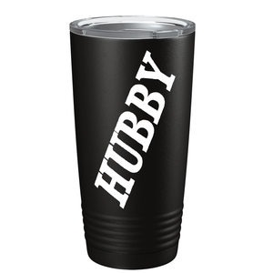 Hubby on Stainless Steel Wedding Tumbler