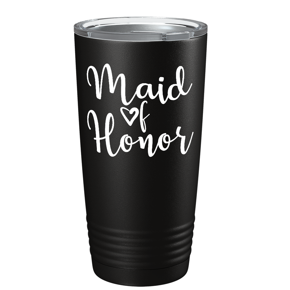Maid of Honor on Stainless Steel Wedding Tumbler
