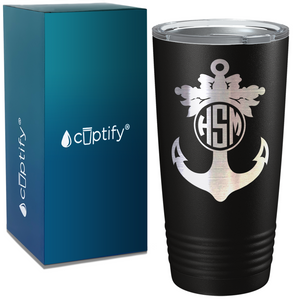 Anchor Monogram 20oz Tumbler