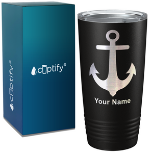 Anchor Silhouette 20oz Tumbler