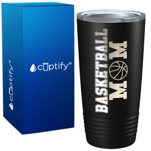 Basketball Mom on 20oz Tumbler