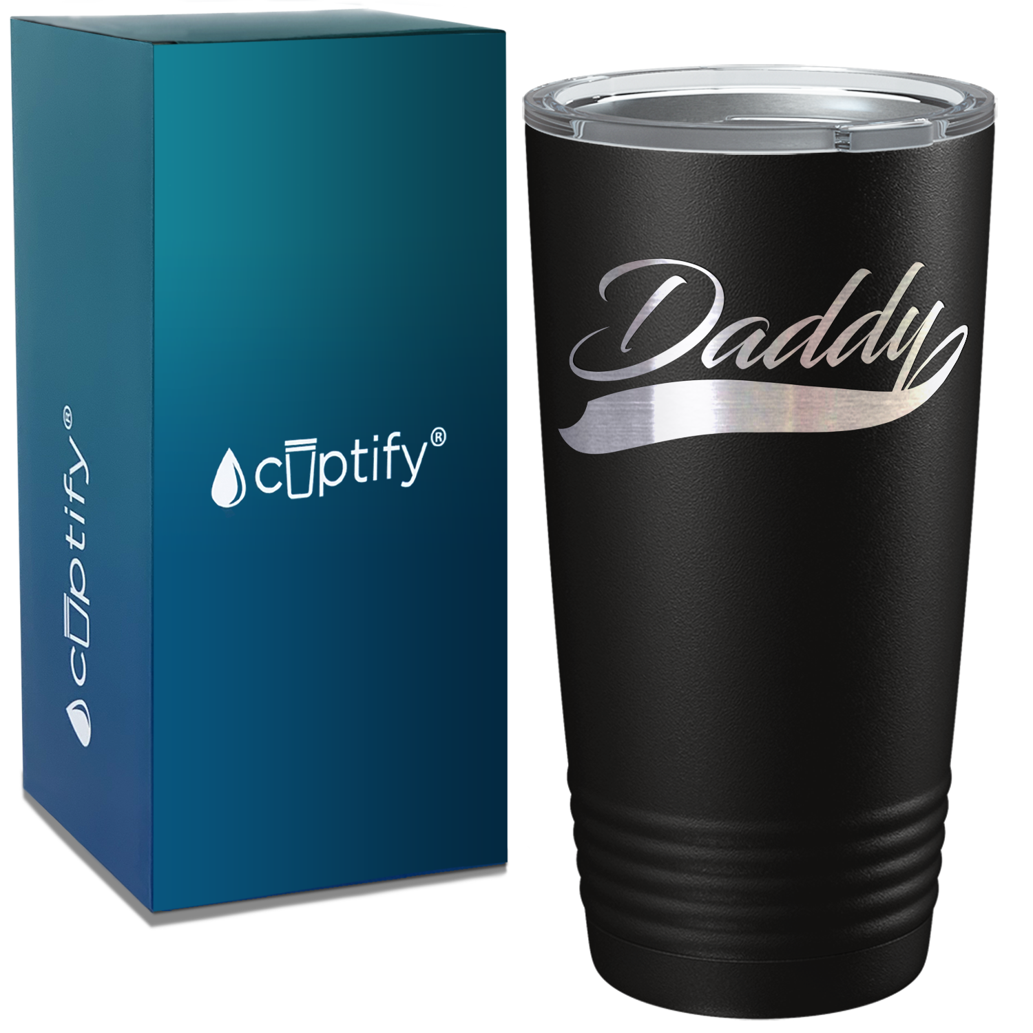 Daddy 2018 on Stainless Steel Dad Tumbler