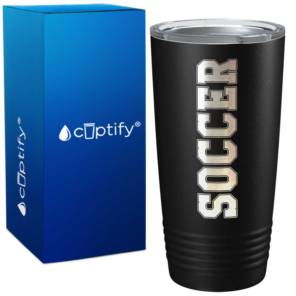 Soccer on 20oz Tumbler
