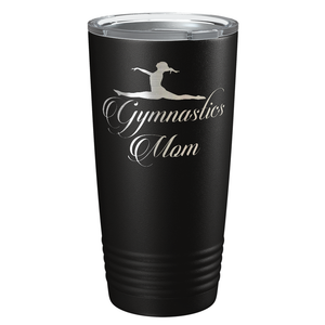 Gymnastics Mom Laser Engraved on Stainless Steel Gymnastics Tumbler