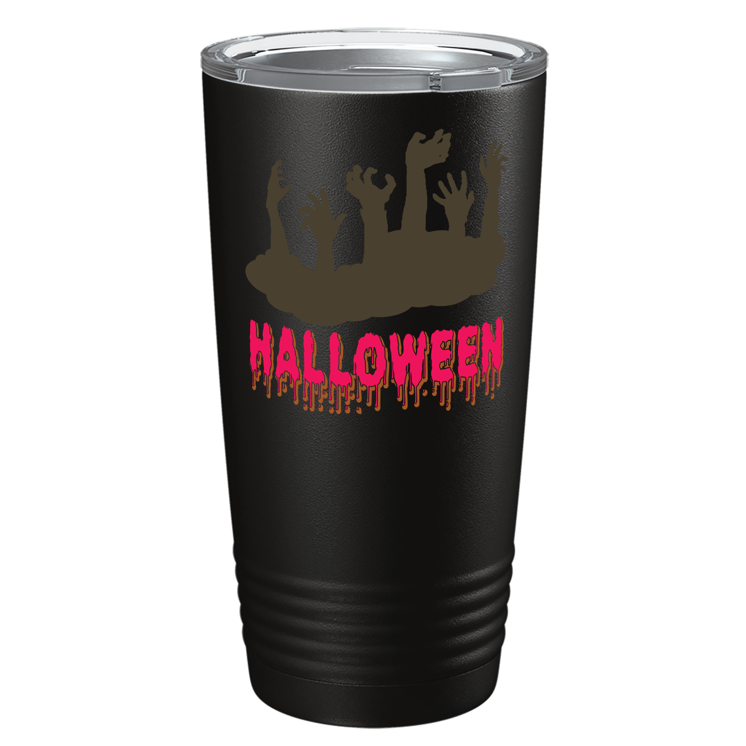 Halloween Living Zombies on Stainless Steel Halloween Tumbler