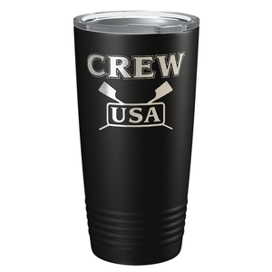 Crew USA Laser Engraved on Stainless Steel Crew Tumbler