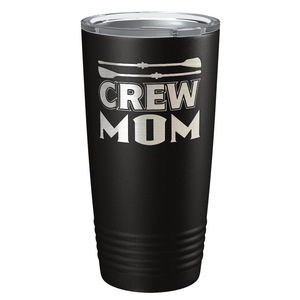 Crew Mom Laser Engraved on Stainless Steel Crew Tumbler