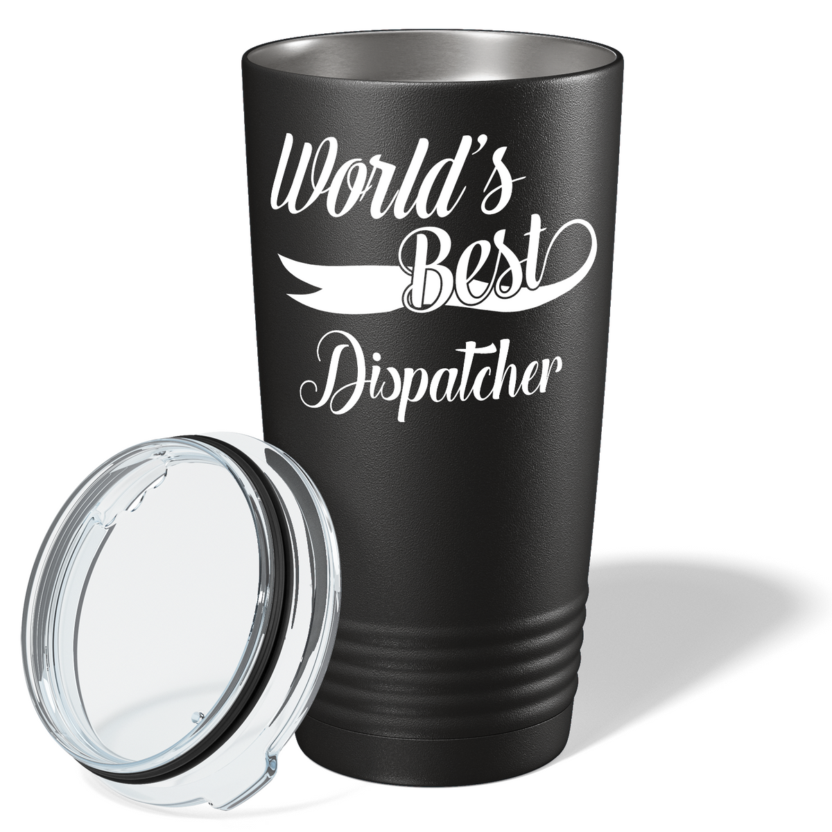 World's Best Dispatcher 20oz Black Tumbler