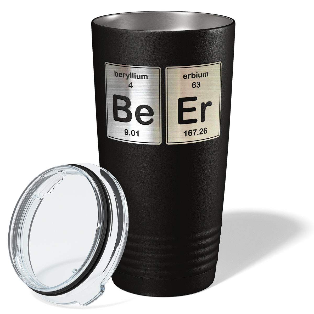 The Science of Beer on Black 20oz Tumbler