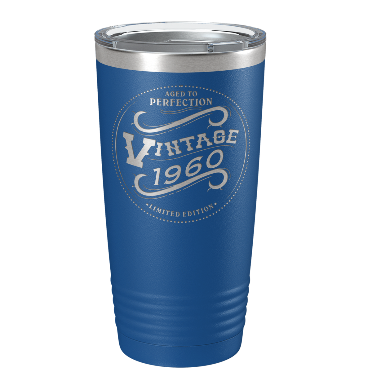 1960 Aged to Perfection Vintage 61st on Stainless Steel Tumbler