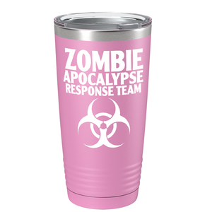 Zombie Apocalypse Response Team on Stainless Steel Zombies Tumbler