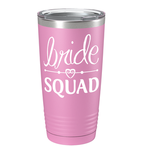 Bride Squad Heart on Stainless Steel Bridal Shower Tumbler