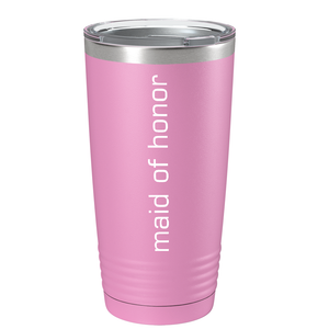 Maid of Honor on Stainless Steel Bridal Shower Tumbler