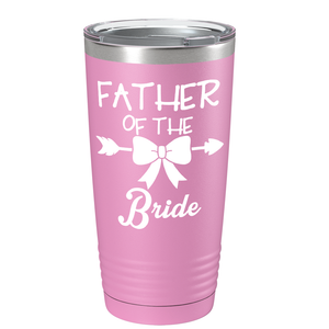 Father of the Bride on Stainless Steel Bridal Tumbler