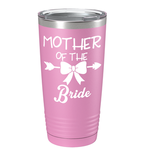 Mother of the Bride on Stainless Steel Bridal Shower Tumbler