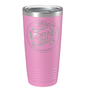 1990 Aged to Perfection Vintage 31st on Stainless Steel Tumbler