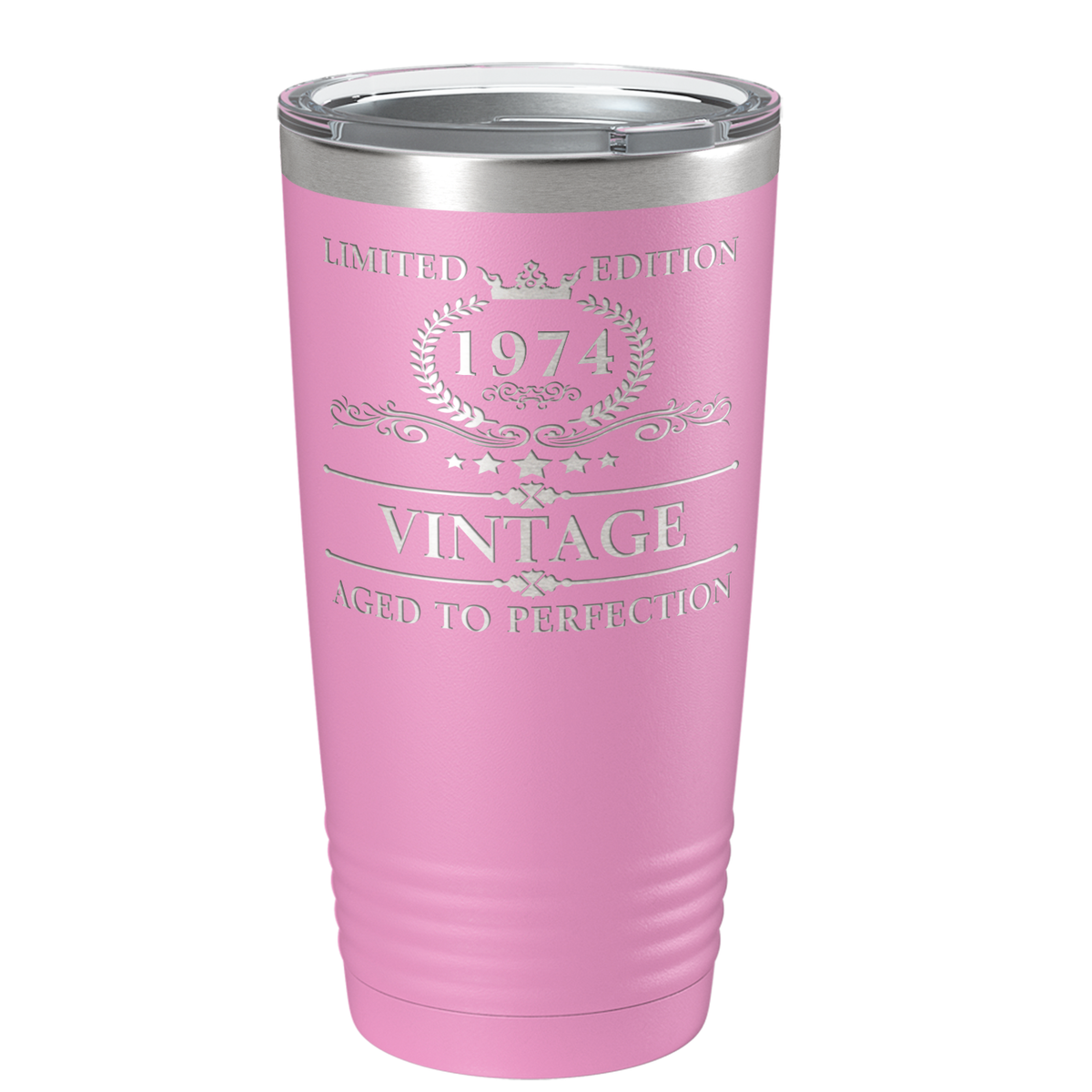 1974 Limited Edition Aged to Perfection 47th on Stainless Steel Tumbler
