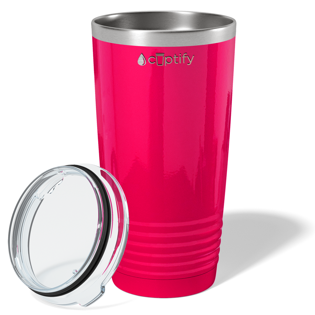 Pink Bright Gloss 20oz Tumbler