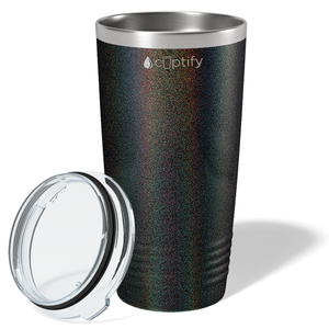 Black Glitter 20oz Tumbler