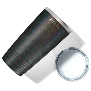 Black Glitter 20oz Tumbler