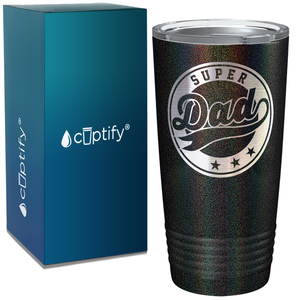 Super Dad on Stainless Steel Dad Tumbler