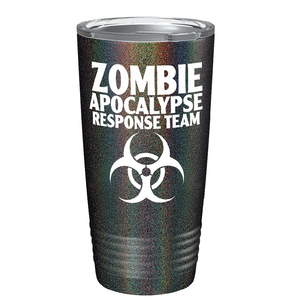 Zombie Apocalypse Response Team on Stainless Steel Zombies Tumbler