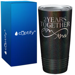 Years Together Anniversary on Wedding 20oz Tumbler