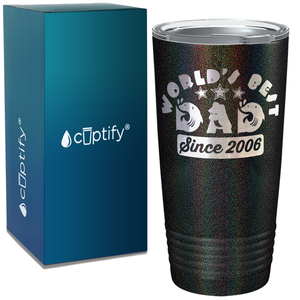 World's Best Dad Since on Stainless Steel Dad Tumbler