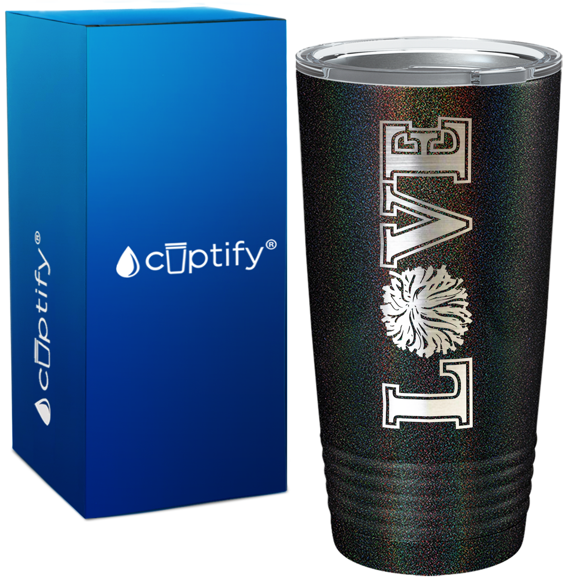 Love Cheer on 20oz Tumbler