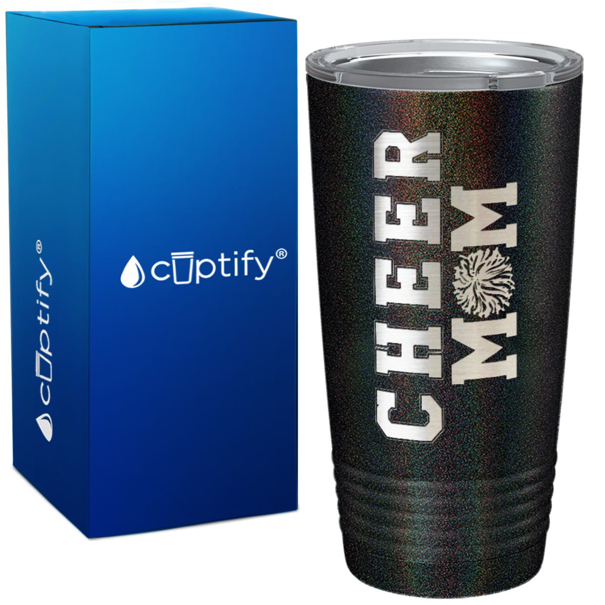 Cheer Mom on 20oz Tumbler