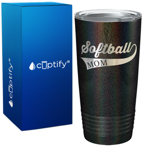 Softball Mom Swish on 20oz Tumbler