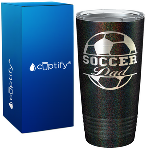 Soccer Ball Dad on 20oz Tumbler