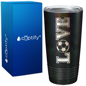 Love Soccer on 20oz Tumbler