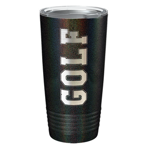 Golf Laser Engraved on Stainless Steel Golf Tumbler