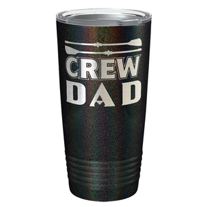 Crew Dad Laser Engraved on Stainless Steel Crew Tumbler