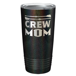 Crew Mom Laser Engraved on Stainless Steel Crew Tumbler