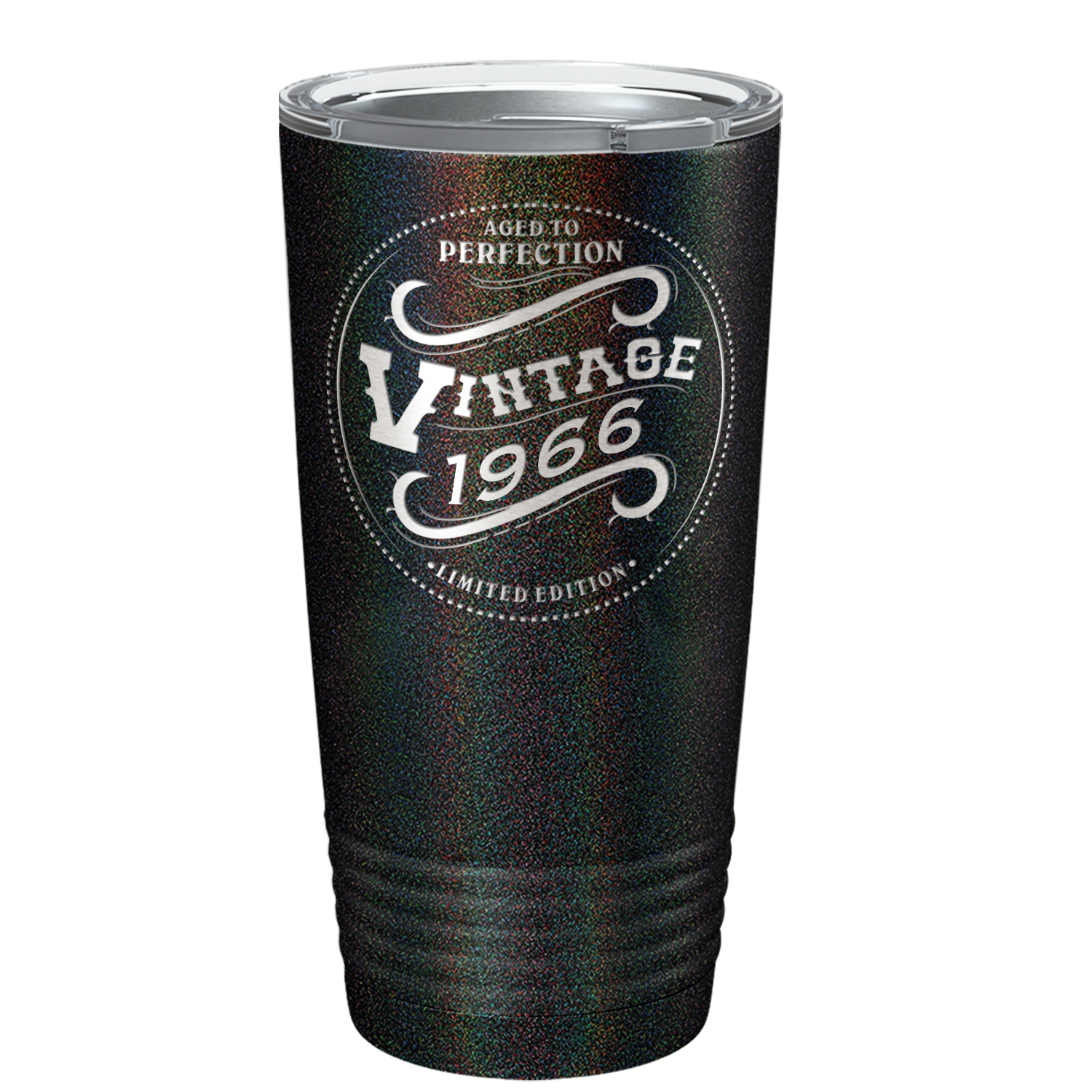 1966 Aged to Perfection Vintage 55th on Stainless Steel Tumbler