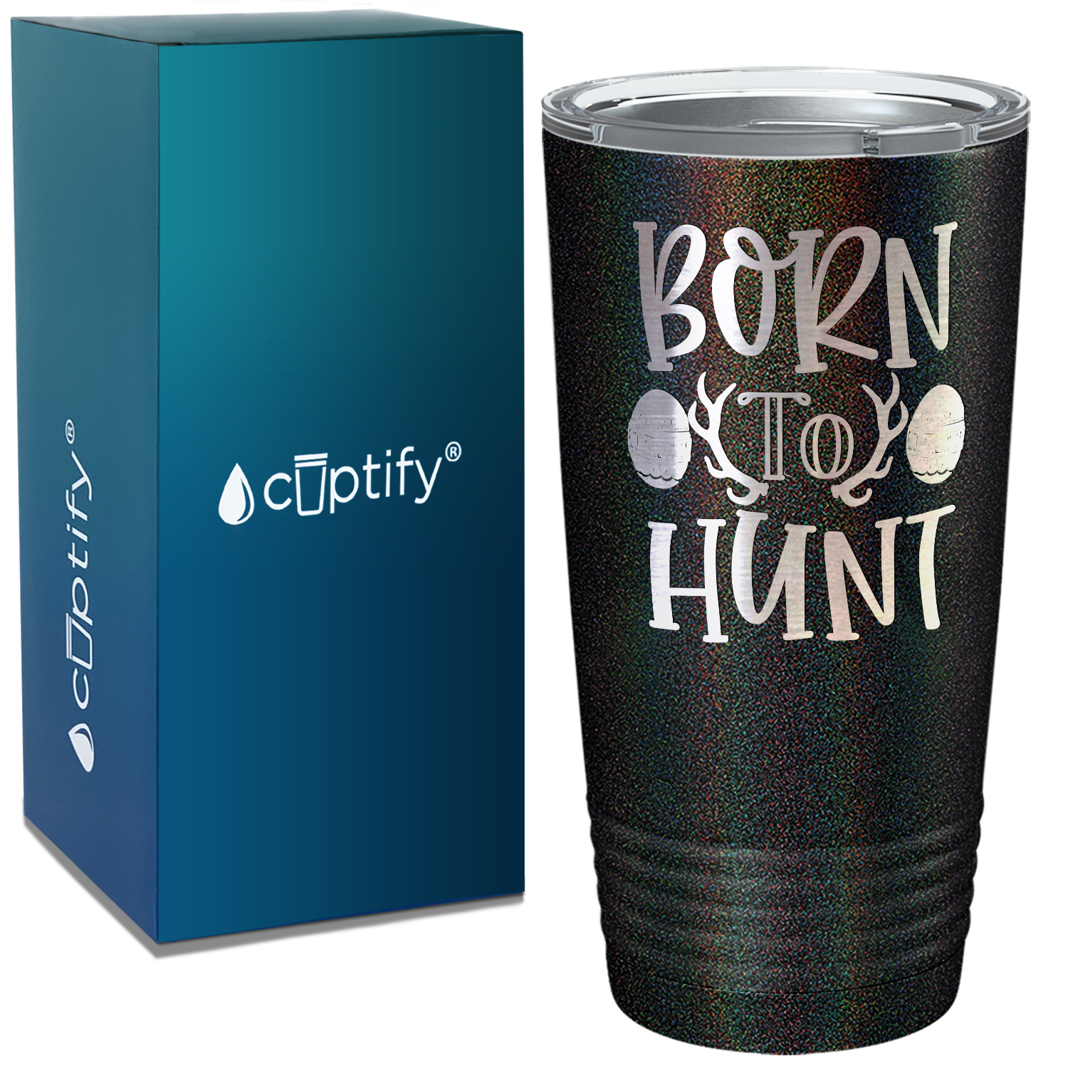 Born to hunt on Easter 20oz Tumbler