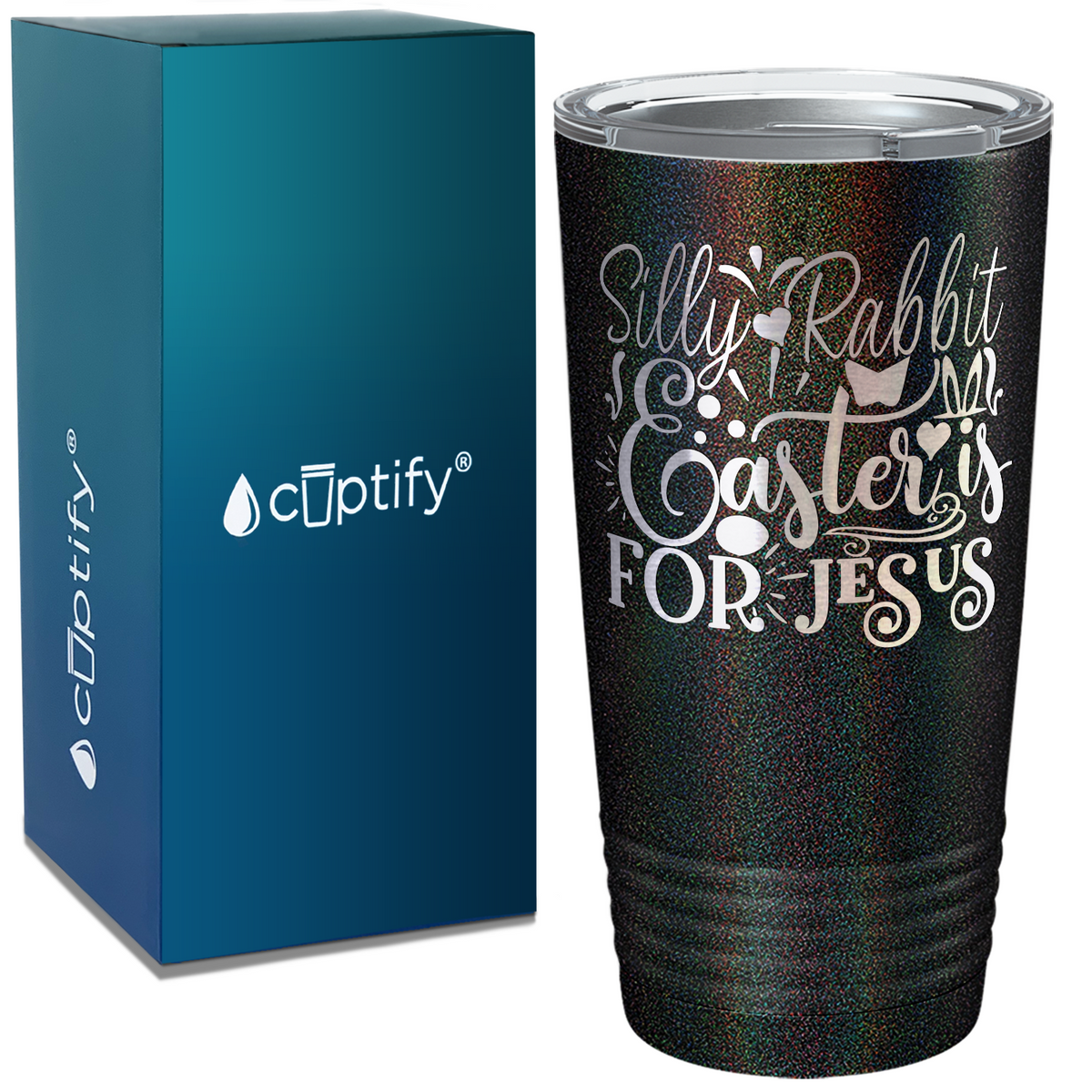 Silly Rabbit, Easter is for Jesus on Easter 20oz Tumbler